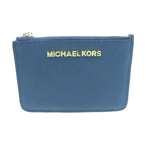 michael michael kors small leather card case|Michael Kors leather card case.